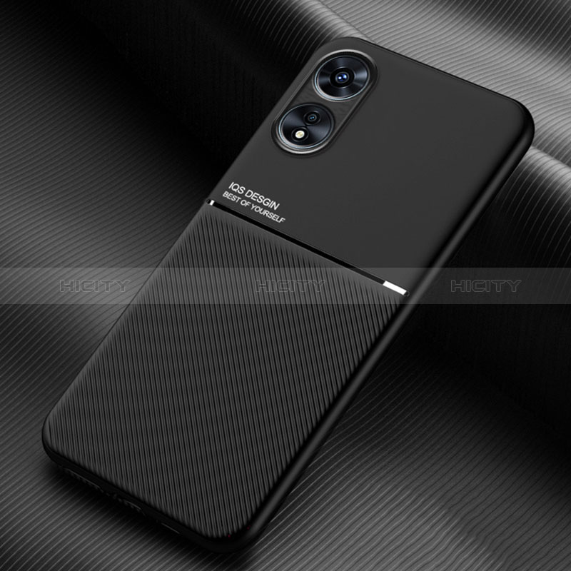 Funda Silicona Carcasa Ultrafina Goma con Magnetico para Oppo A1 Pro 5G