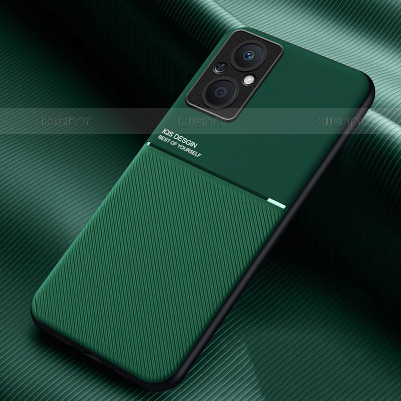 Funda Silicona Carcasa Ultrafina Goma con Magnetico para Oppo F21 Pro 5G