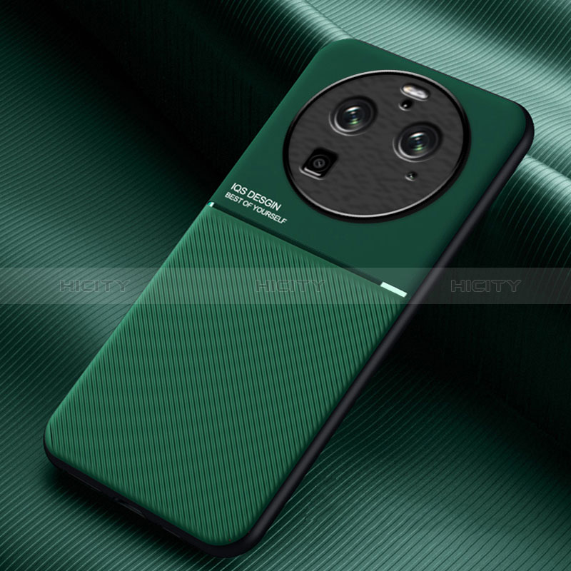 Funda Silicona Carcasa Ultrafina Goma con Magnetico para Oppo Find X6 Pro 5G