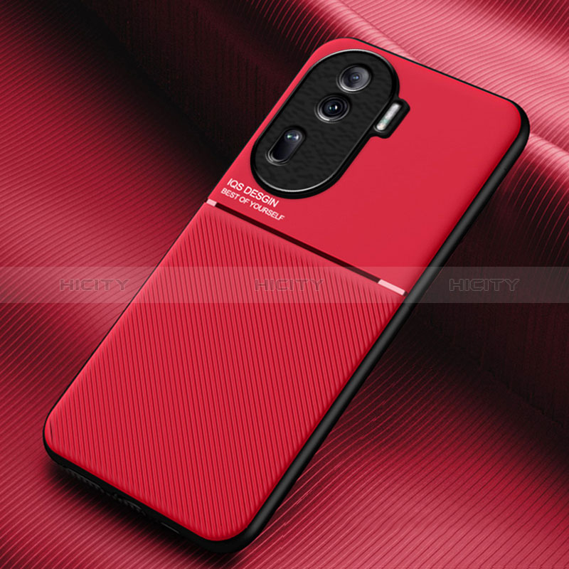 Funda Silicona Carcasa Ultrafina Goma con Magnetico para Oppo Reno11 Pro 5G