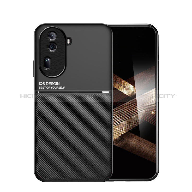 Funda Silicona Carcasa Ultrafina Goma con Magnetico para Oppo Reno11 Pro 5G