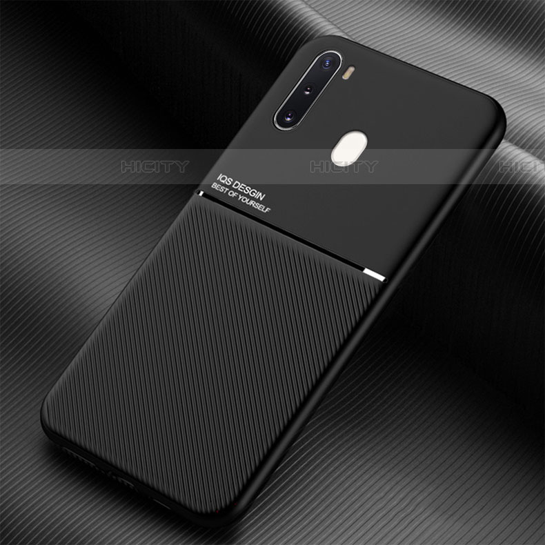 Funda Silicona Carcasa Ultrafina Goma con Magnetico para Samsung Galaxy A21 European