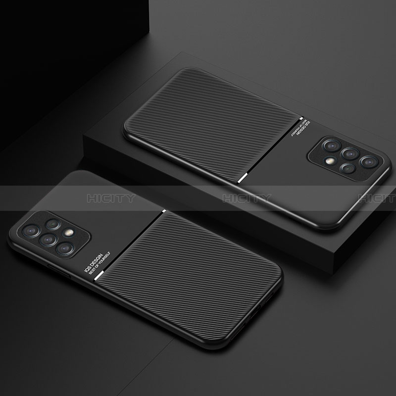 Funda Silicona Carcasa Ultrafina Goma con Magnetico para Samsung Galaxy A32 4G
