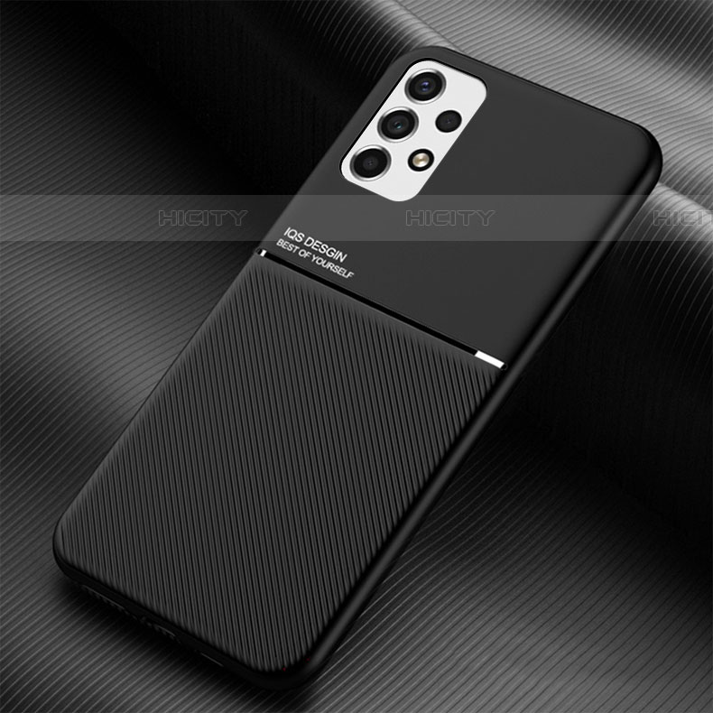 Funda Silicona Carcasa Ultrafina Goma con Magnetico para Samsung Galaxy A53 5G Negro