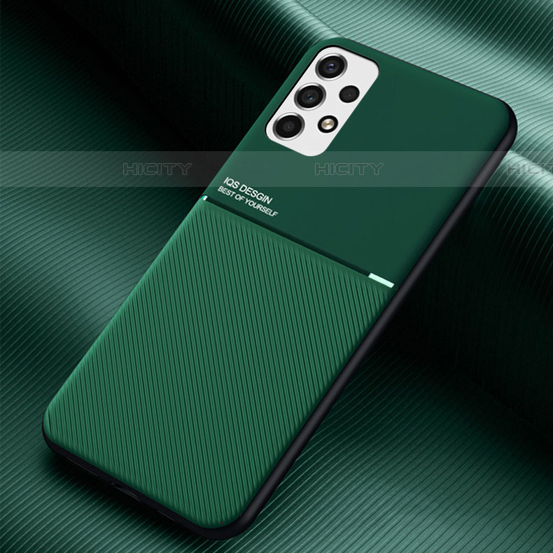 Funda Silicona Carcasa Ultrafina Goma con Magnetico para Samsung Galaxy A53 5G Verde