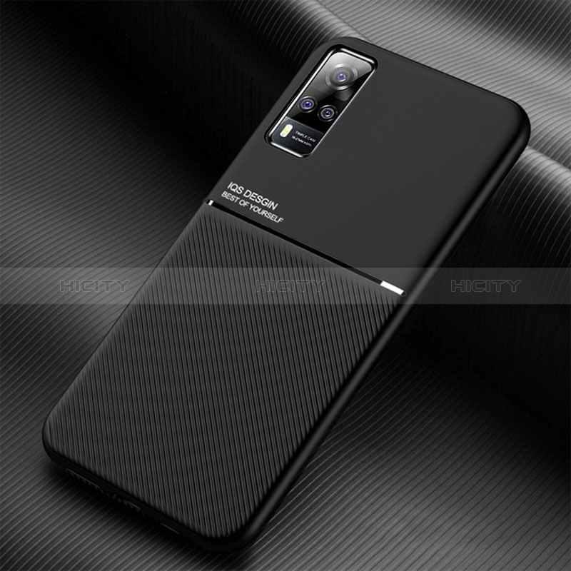 Funda Silicona Carcasa Ultrafina Goma con Magnetico para Vivo Y31 (2021)