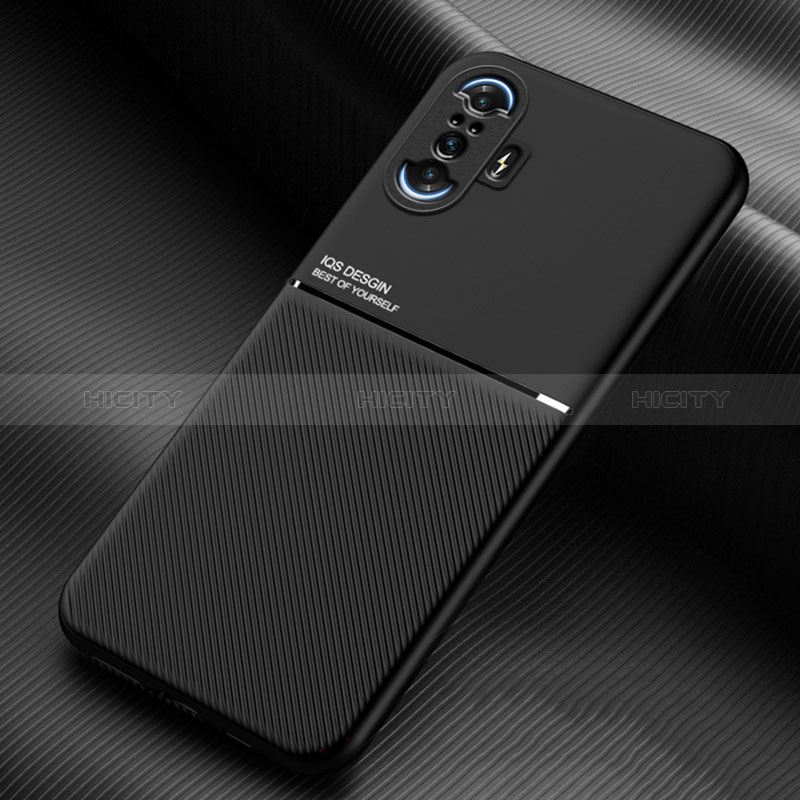 Funda Silicona Carcasa Ultrafina Goma con Magnetico para Xiaomi Poco F3 GT 5G Negro