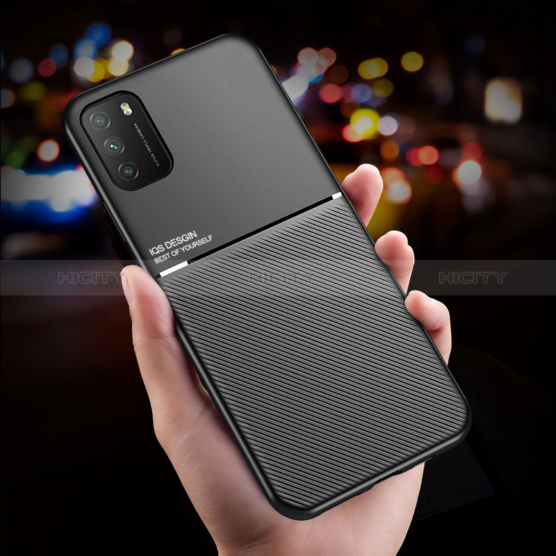 Funda Silicona Carcasa Ultrafina Goma con Magnetico para Xiaomi Poco M3