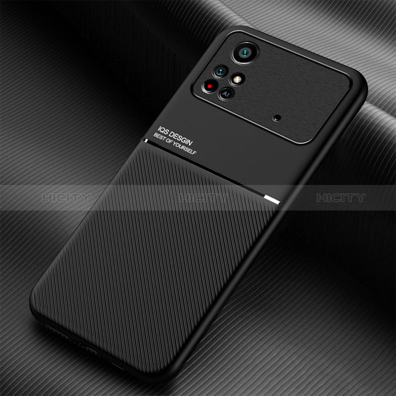 Funda Silicona Carcasa Ultrafina Goma con Magnetico para Xiaomi Poco M4 Pro 4G