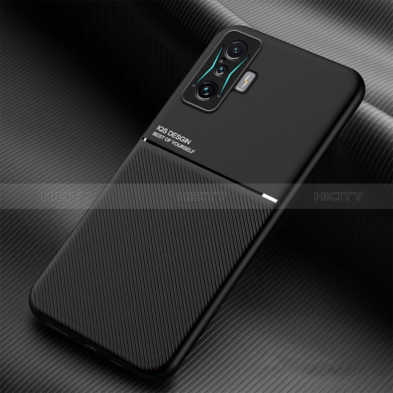 Funda Silicona Carcasa Ultrafina Goma con Magnetico para Xiaomi Redmi K50 Gaming 5G