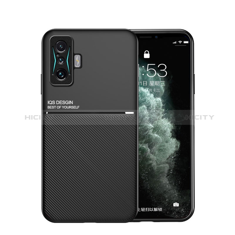 Funda Silicona Carcasa Ultrafina Goma con Magnetico para Xiaomi Redmi K50 Gaming 5G