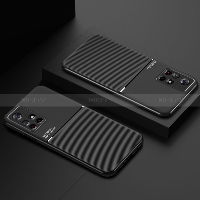 Funda Silicona Carcasa Ultrafina Goma con Magnetico para Xiaomi Redmi Note 11T 5G