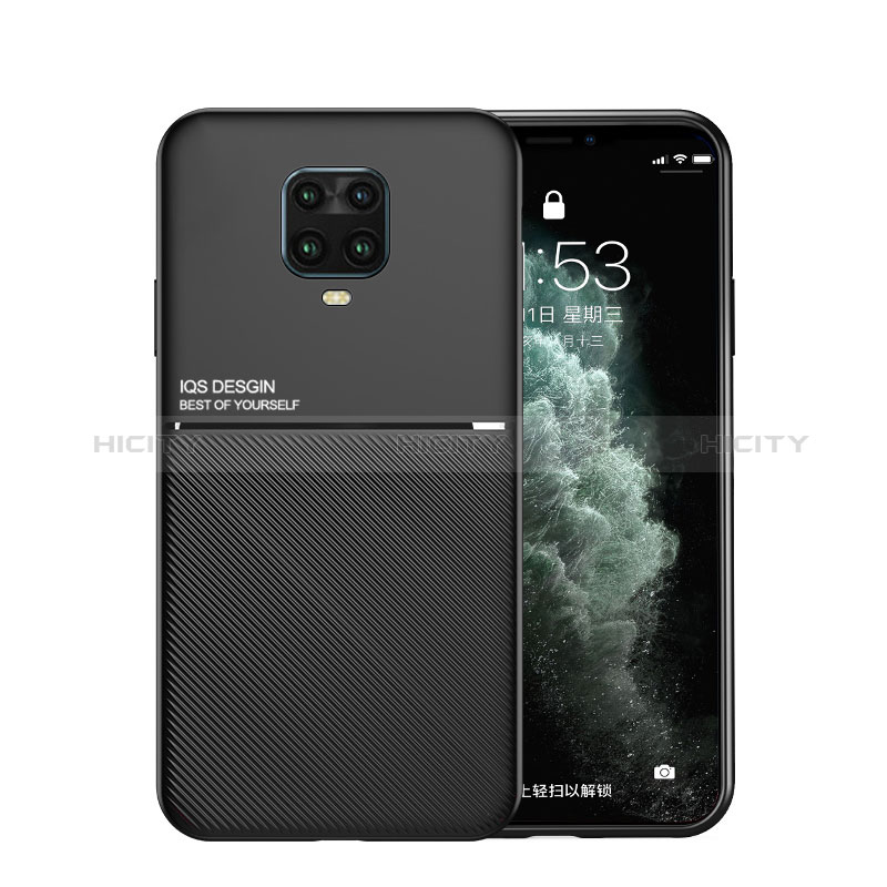 Funda Silicona Carcasa Ultrafina Goma con Magnetico para Xiaomi Redmi Note 9 Pro Max