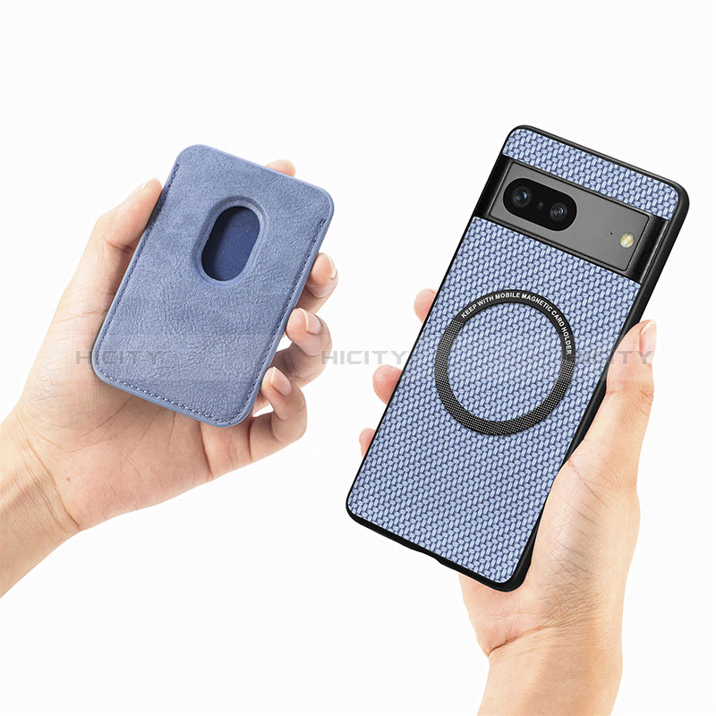 Funda Silicona Carcasa Ultrafina Goma con Magnetico S01D para Google Pixel 7 5G