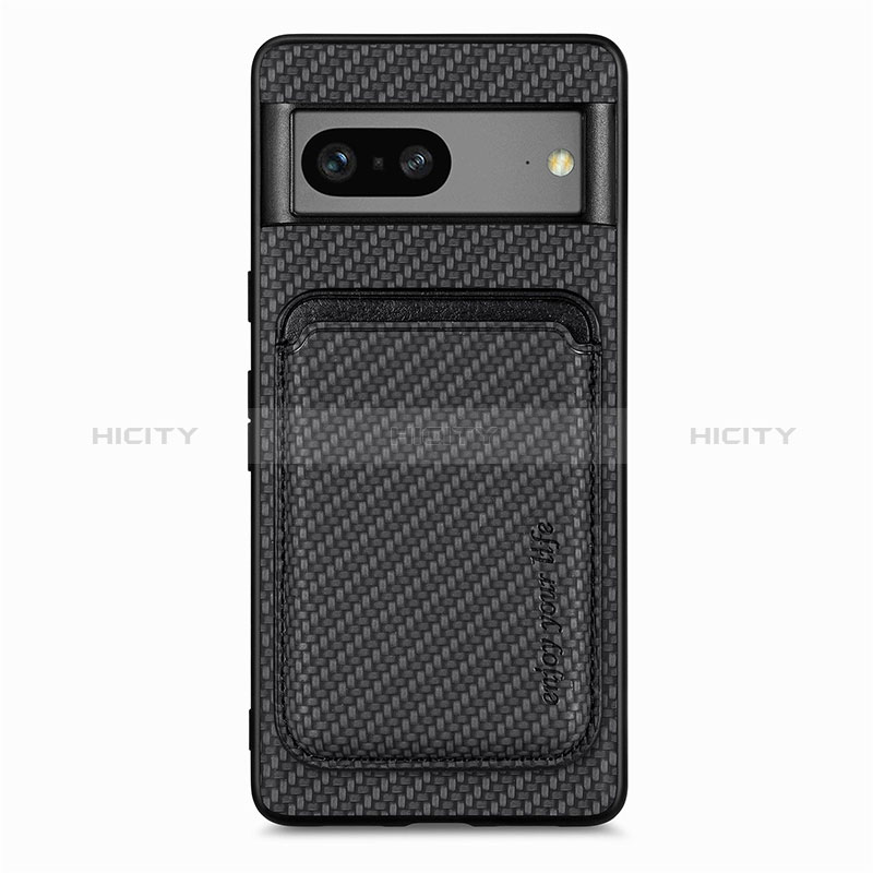 Funda Silicona Carcasa Ultrafina Goma con Magnetico S01D para Google Pixel 7 5G