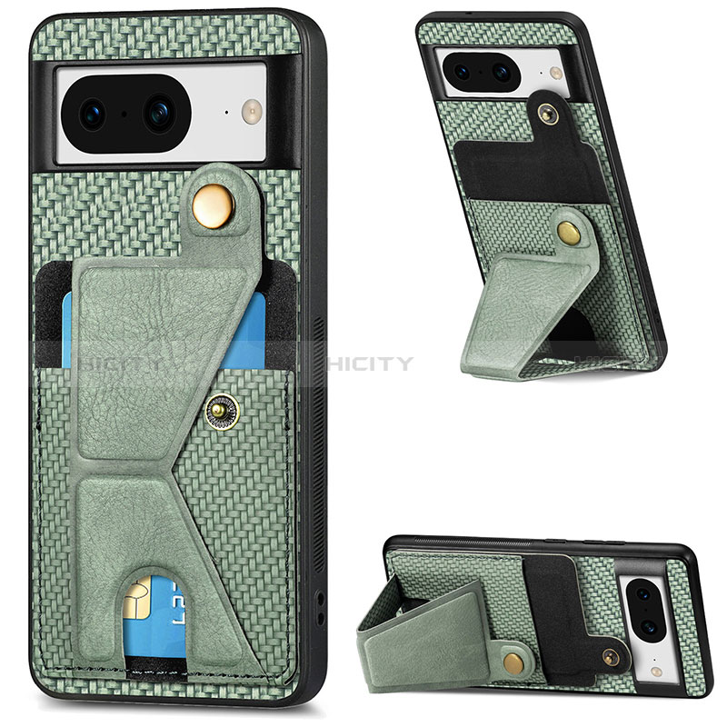 Funda Silicona Carcasa Ultrafina Goma con Magnetico S01D para Google Pixel 8 5G