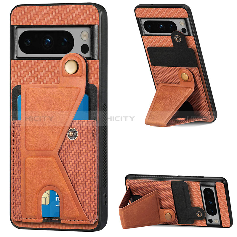 Funda Silicona Carcasa Ultrafina Goma con Magnetico S01D para Google Pixel 8 Pro 5G