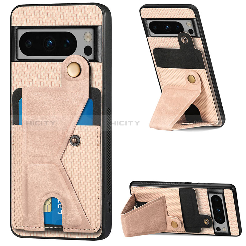 Funda Silicona Carcasa Ultrafina Goma con Magnetico S01D para Google Pixel 8 Pro 5G