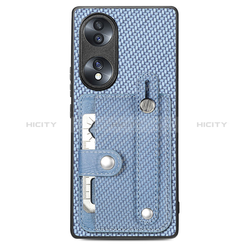 Funda Silicona Carcasa Ultrafina Goma con Magnetico S01D para Huawei Honor 70 5G