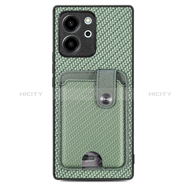 Funda Silicona Carcasa Ultrafina Goma con Magnetico S01D para Huawei Honor 80 SE 5G