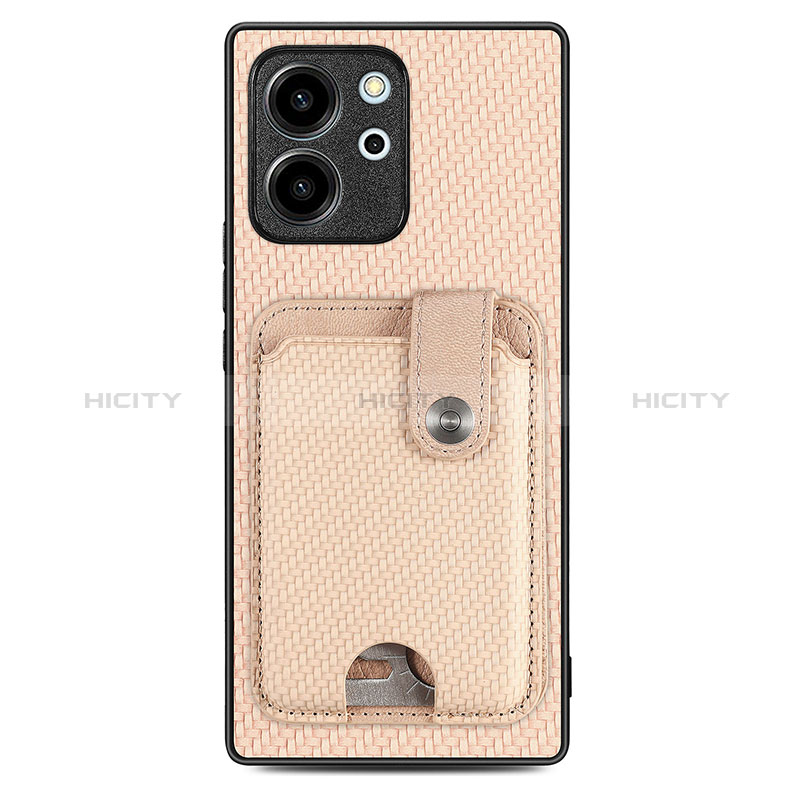 Funda Silicona Carcasa Ultrafina Goma con Magnetico S01D para Huawei Honor 80 SE 5G