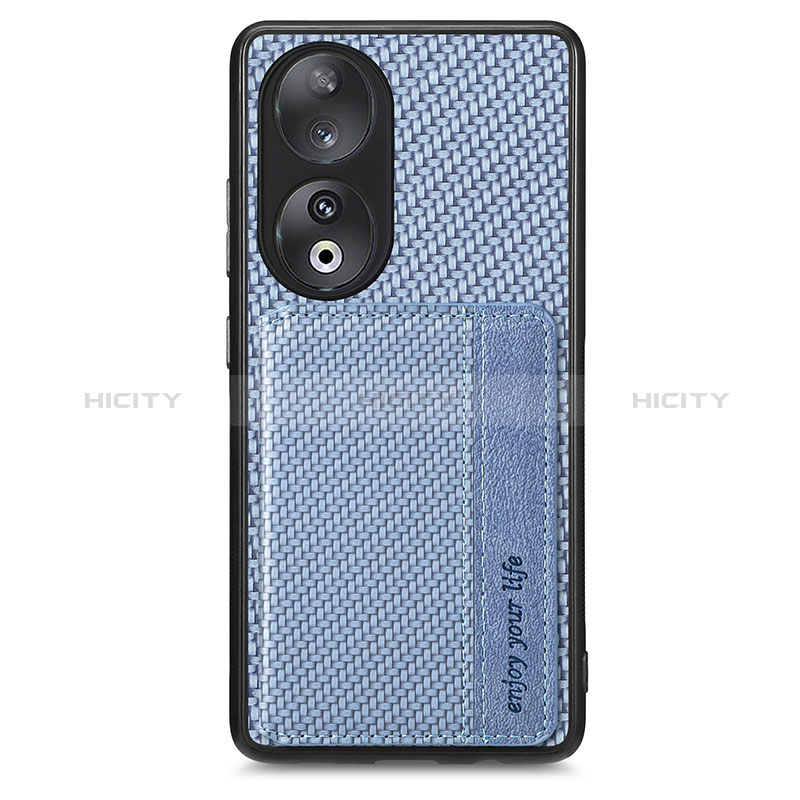 Funda Silicona Carcasa Ultrafina Goma con Magnetico S01D para Huawei Honor 90 5G