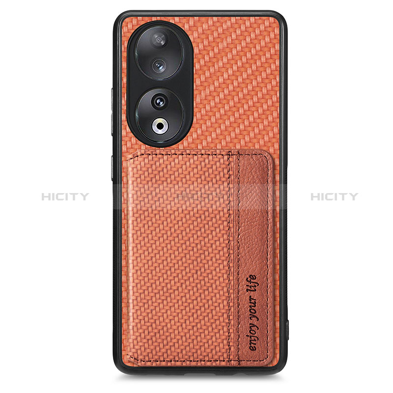 Funda Silicona Carcasa Ultrafina Goma con Magnetico S01D para Huawei Honor 90 5G