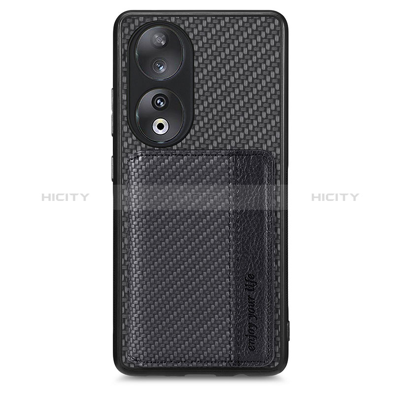 Funda Silicona Carcasa Ultrafina Goma con Magnetico S01D para Huawei Honor 90 5G