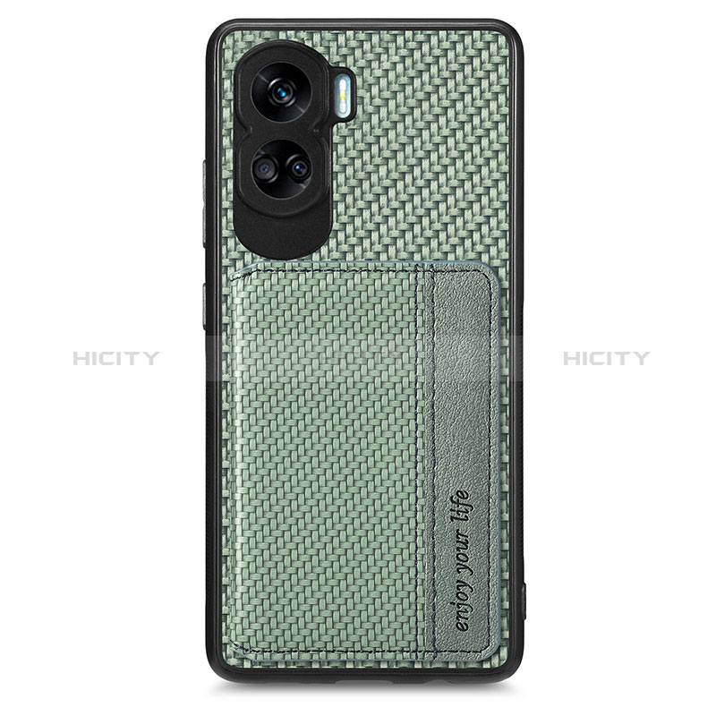 Funda Silicona Carcasa Ultrafina Goma con Magnetico S01D para Huawei Honor 90 Lite 5G