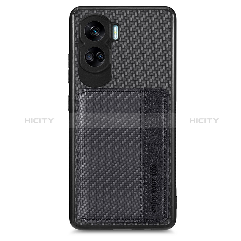 Funda Silicona Carcasa Ultrafina Goma con Magnetico S01D para Huawei Honor 90 Lite 5G