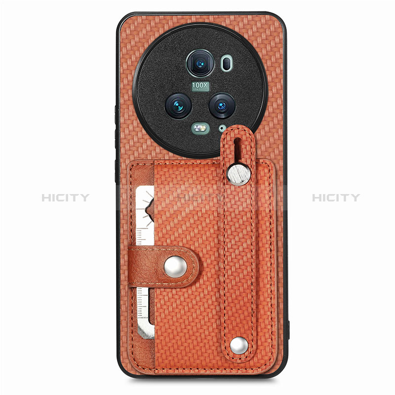 Funda Silicona Carcasa Ultrafina Goma con Magnetico S01D para Huawei Honor Magic5 Pro 5G