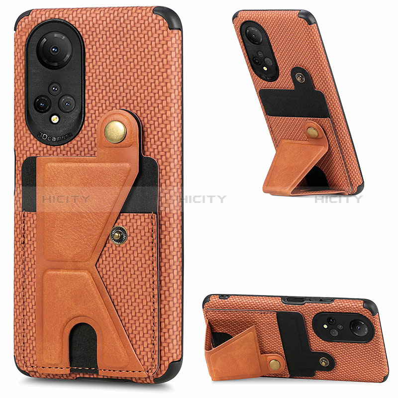 Funda Silicona Carcasa Ultrafina Goma con Magnetico S01D para Huawei Honor X7