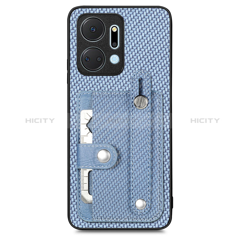 Funda Silicona Carcasa Ultrafina Goma con Magnetico S01D para Huawei Honor X7a