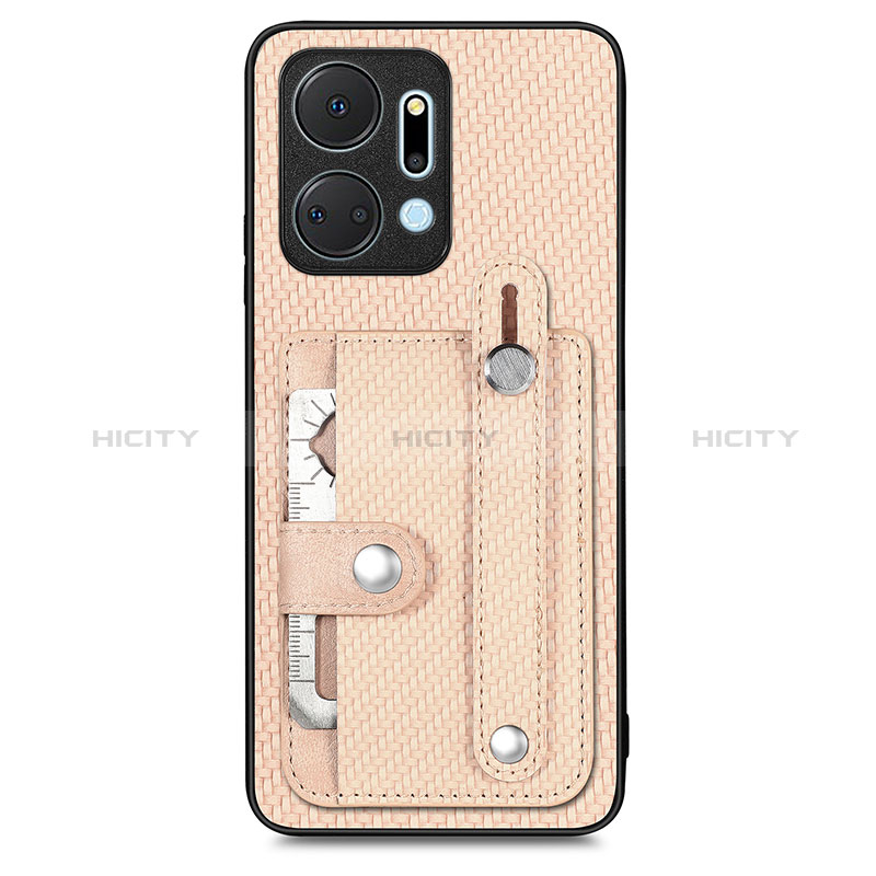 Funda Silicona Carcasa Ultrafina Goma con Magnetico S01D para Huawei Honor X7a