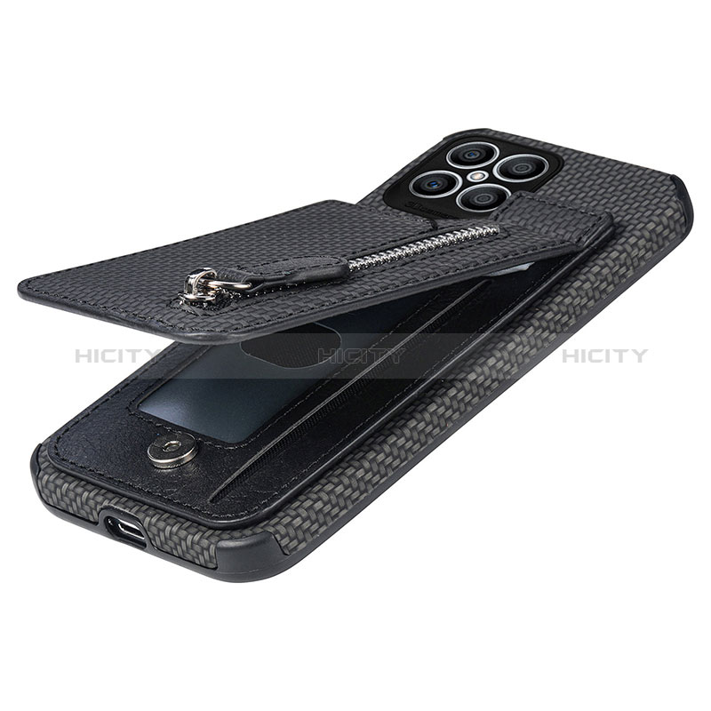 Funda Silicona Carcasa Ultrafina Goma con Magnetico S01D para Huawei Honor X8 4G