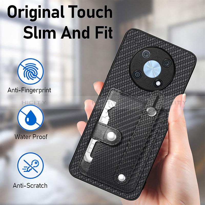 Funda Silicona Carcasa Ultrafina Goma con Magnetico S01D para Huawei Nova Y90