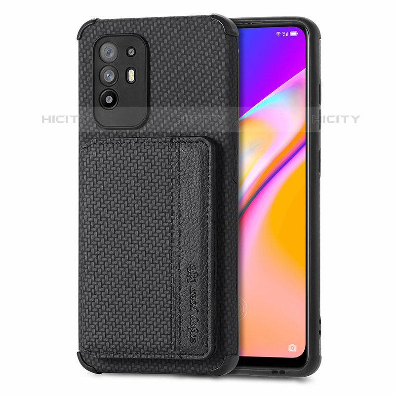 Funda Silicona Carcasa Ultrafina Goma con Magnetico S01D para Oppo A94 5G