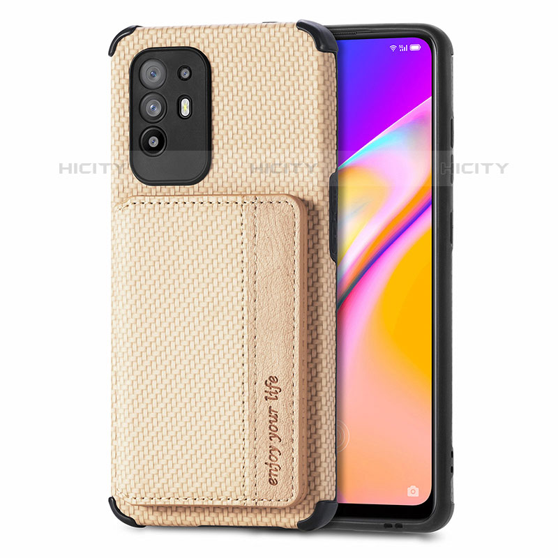 Funda Silicona Carcasa Ultrafina Goma con Magnetico S01D para Oppo A94 5G