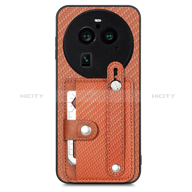 Funda Silicona Carcasa Ultrafina Goma con Magnetico S01D para Oppo Find X6 5G