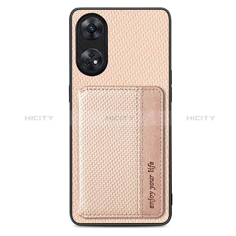 Funda Silicona Carcasa Ultrafina Goma con Magnetico S01D para Oppo Reno8 T 4G