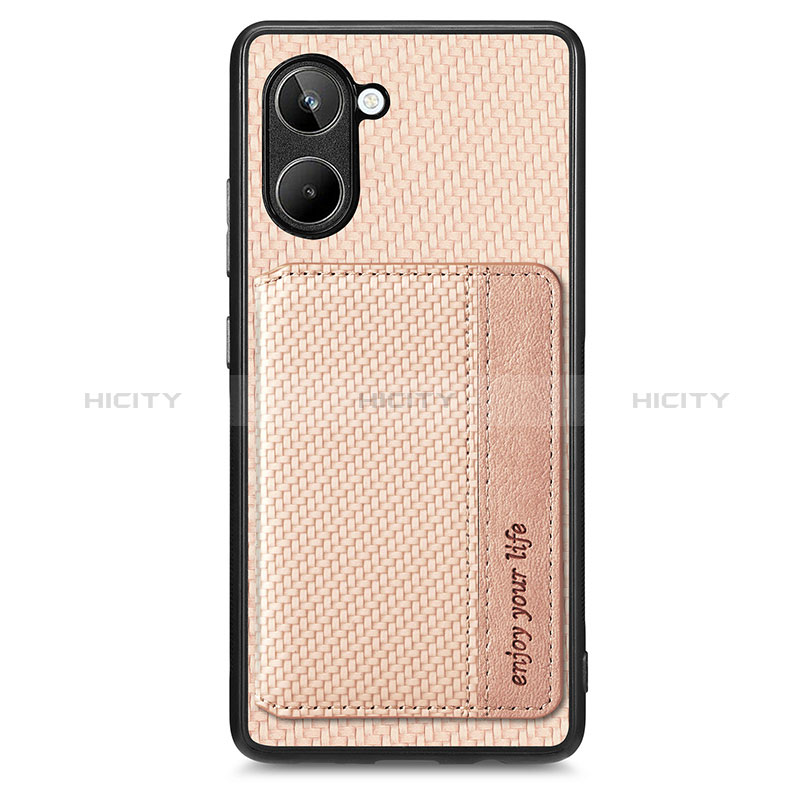 Funda Silicona Carcasa Ultrafina Goma con Magnetico S01D para Realme 10 4G