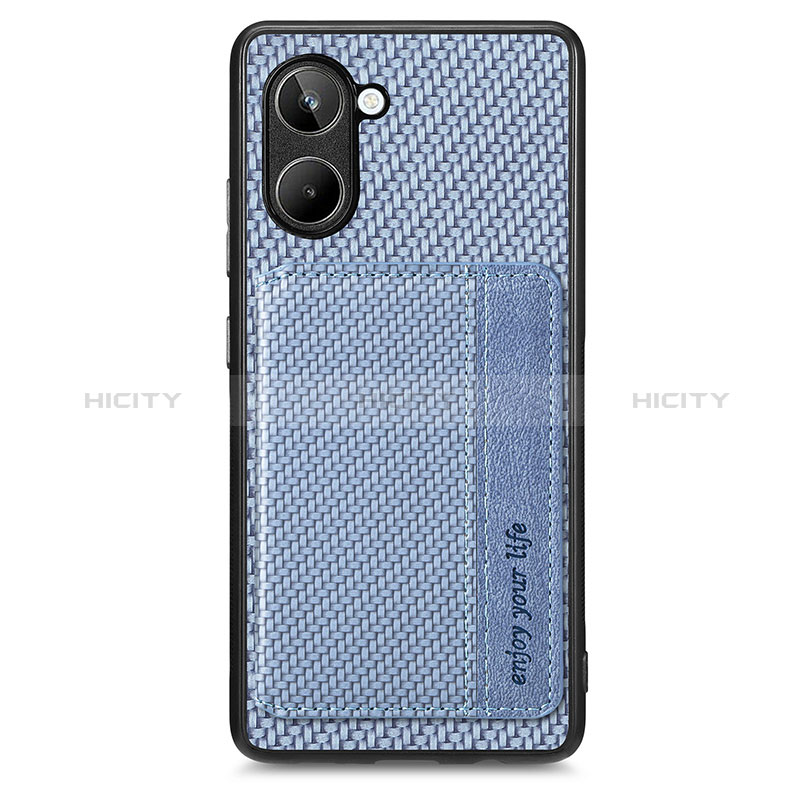 Funda Silicona Carcasa Ultrafina Goma con Magnetico S01D para Realme 10 4G