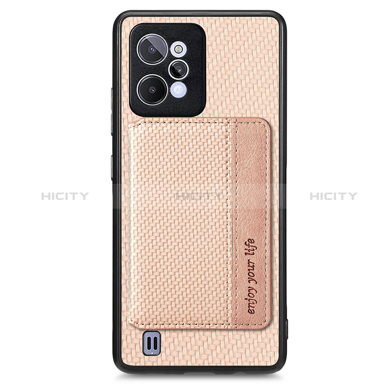 Funda Silicona Carcasa Ultrafina Goma con Magnetico S01D para Realme C31