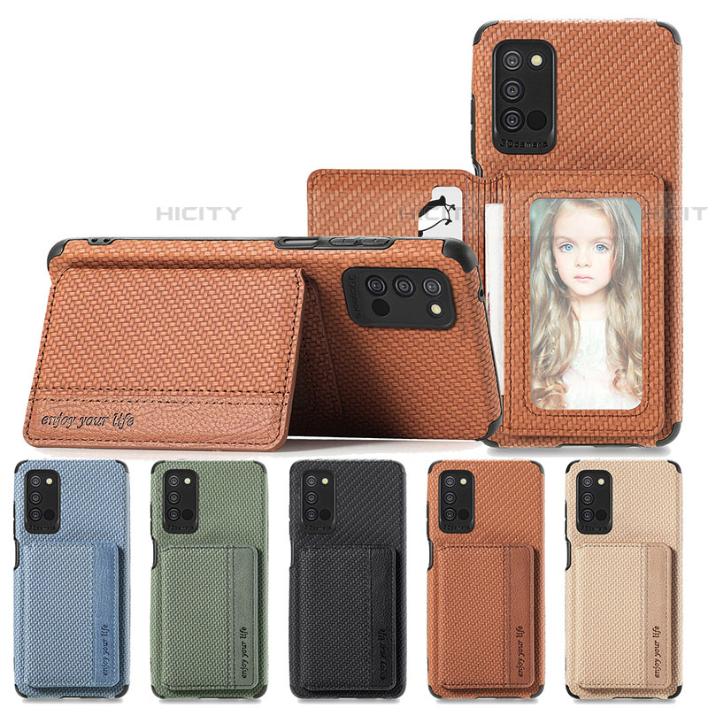 Funda Silicona Carcasa Ultrafina Goma con Magnetico S01D para Samsung Galaxy A03s