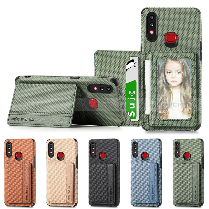 Funda Silicona Carcasa Ultrafina Goma con Magnetico S01D para Samsung Galaxy A10s