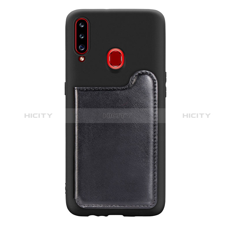 Funda Silicona Carcasa Ultrafina Goma con Magnetico S01D para Samsung Galaxy A20s