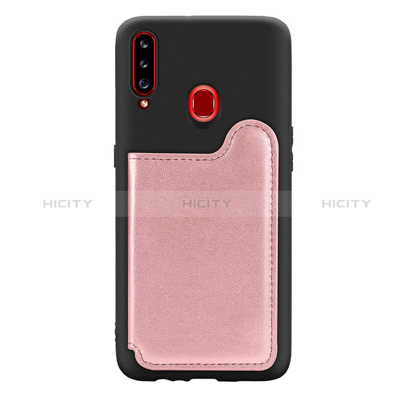 Funda Silicona Carcasa Ultrafina Goma con Magnetico S01D para Samsung Galaxy A20s