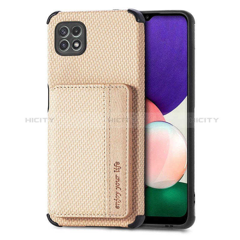 Funda Silicona Carcasa Ultrafina Goma con Magnetico S01D para Samsung Galaxy A22s 5G