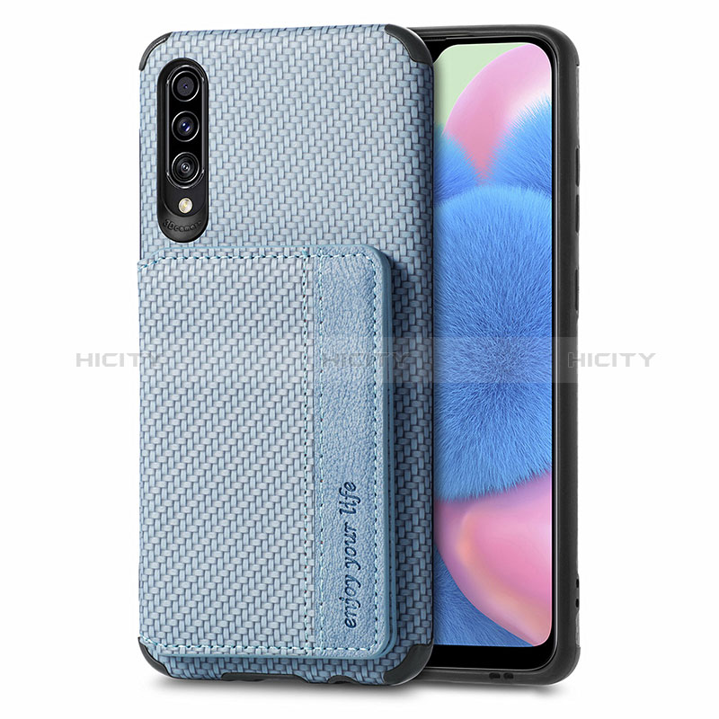 Funda Silicona Carcasa Ultrafina Goma con Magnetico S01D para Samsung Galaxy A30S