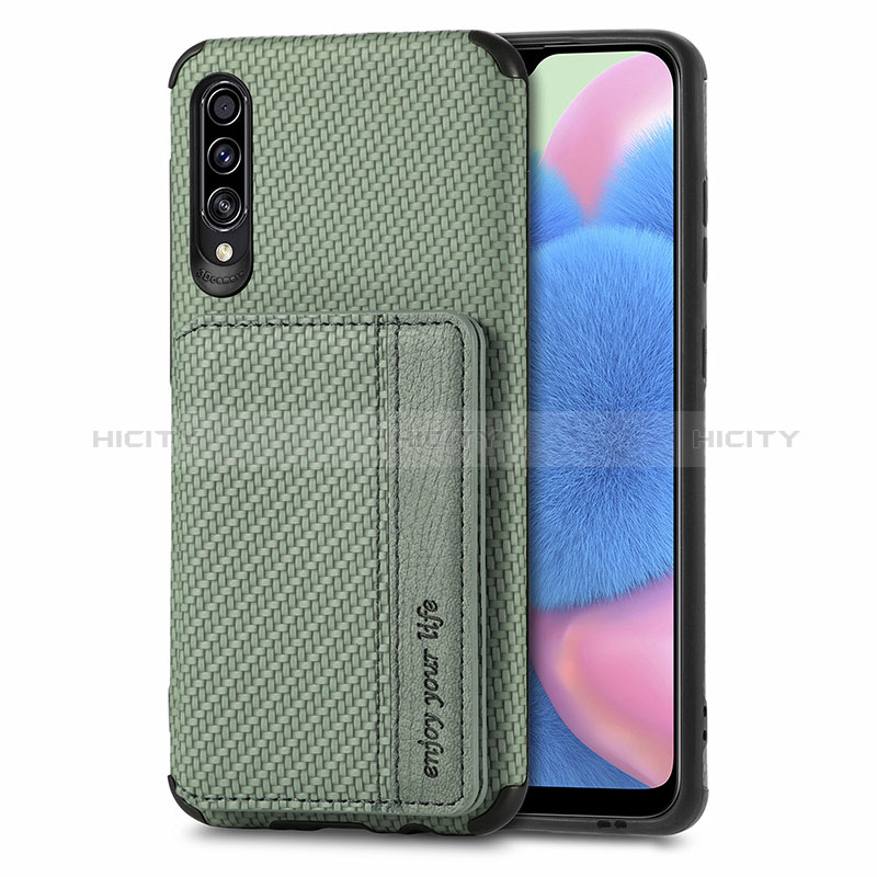 Funda Silicona Carcasa Ultrafina Goma con Magnetico S01D para Samsung Galaxy A30S